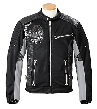 Amazon.co.jp: 弐黒堂 バイク用ジャケット ハードライド